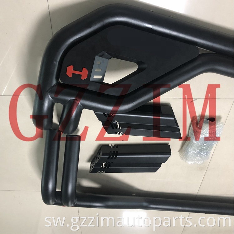 Sehemu za gari-moja kwa moja 4x4 vifaa vya gari hammer roll bar kwa mgambo 2015-2021 T7 T8